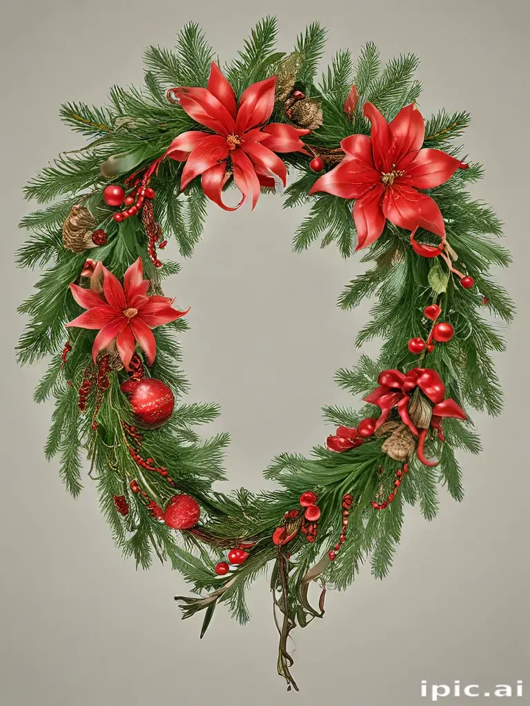 christmas wreath png
