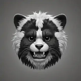 black and white png