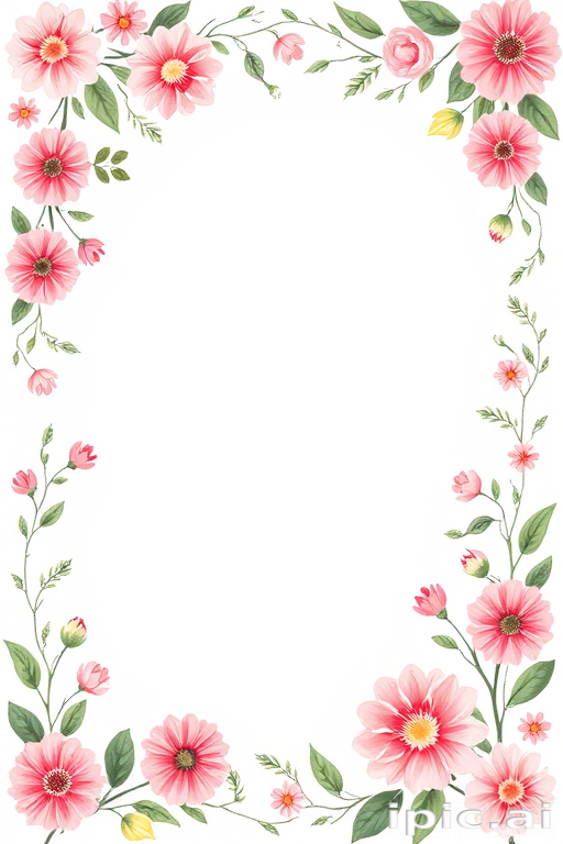floral border png