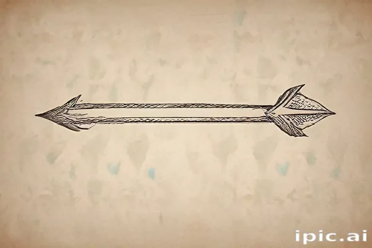 hand drawn arrow