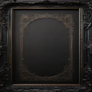 black frame background