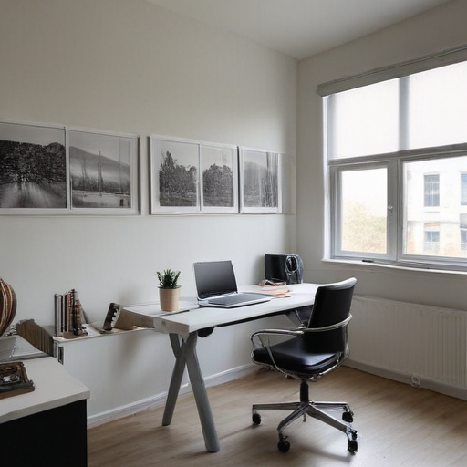 full room layout ikea inspired office room with windows for artists and ...