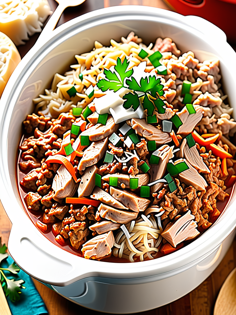 slow cooker recipes ground chicken