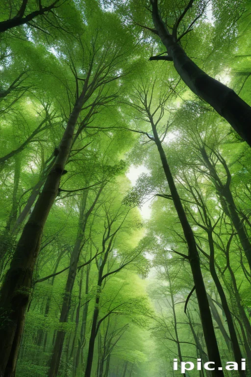 green forest aesthetic