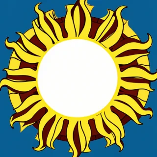 transparent background sun clipart