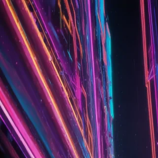 neon colorful background