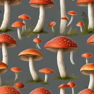 mushroom transparent