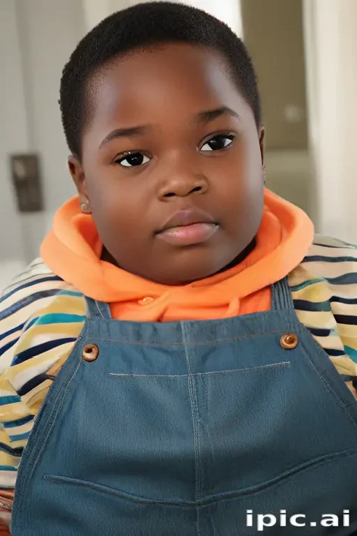 fat black kid
