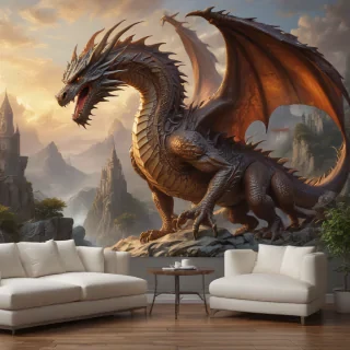 dragon backround