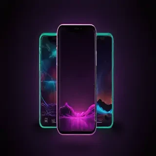neon wallpapers for iphone