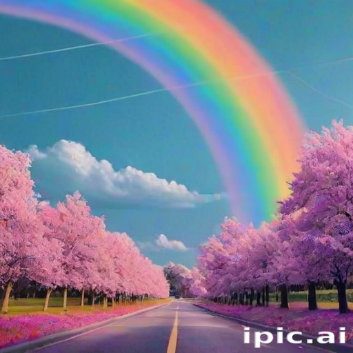 aesthetic rainbow wallpaper