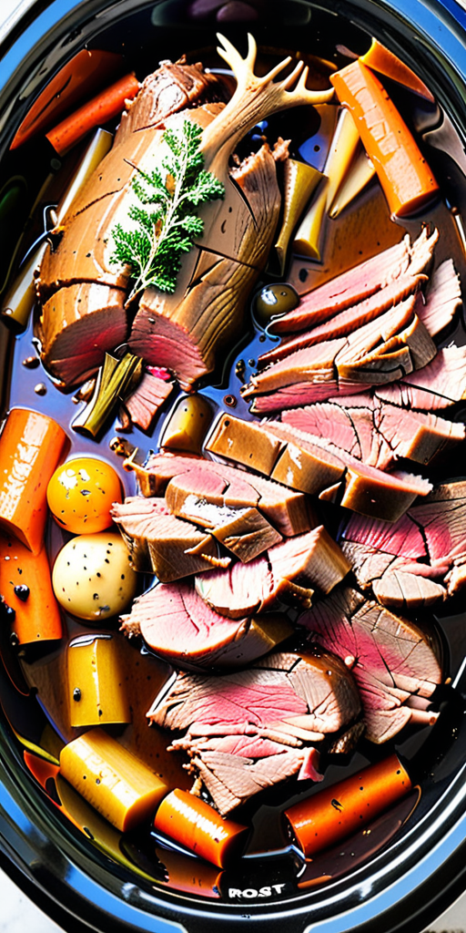 deer roast crock pot recipe
