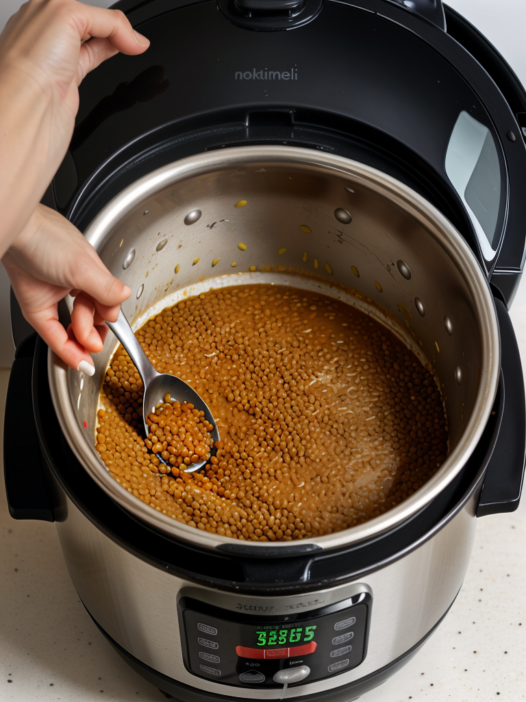 cooking lentils in rice cooker