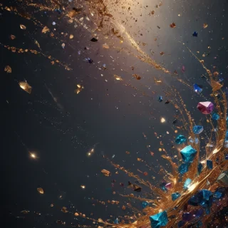 glitter transparent background