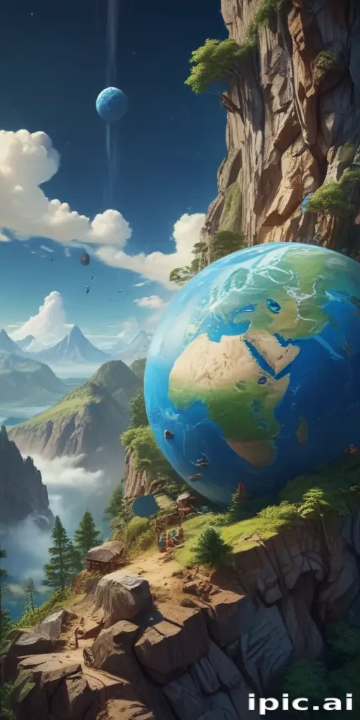 cartoon picture planet earth