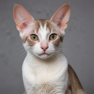 oriental bicolor cat breed
