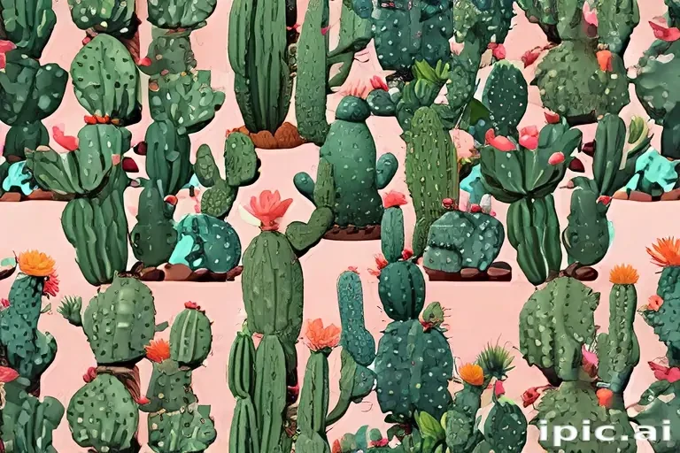 aesthetic cactus wallpaper