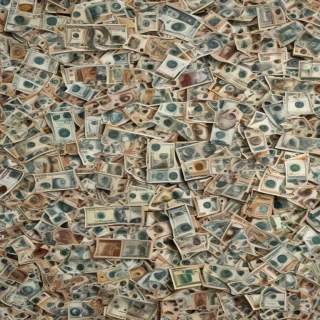 money with transparent background