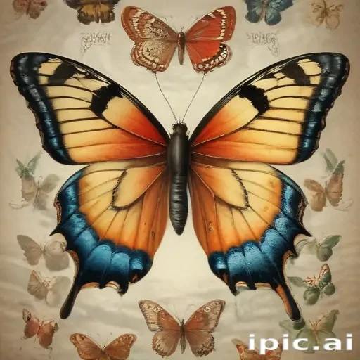 vintage butterfly illustration