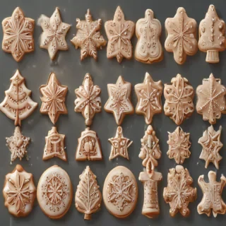 clip art christmas cookies