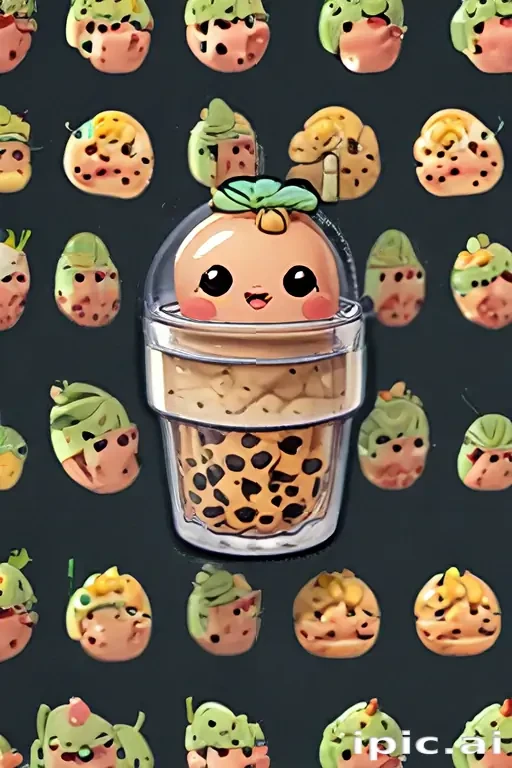 cute boba wallpaper