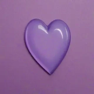 aesthetic purple heart