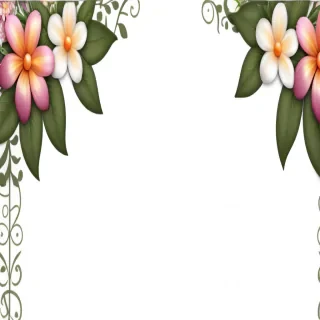 flowers border png
