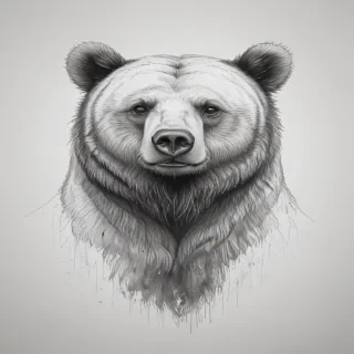 bear drawlings