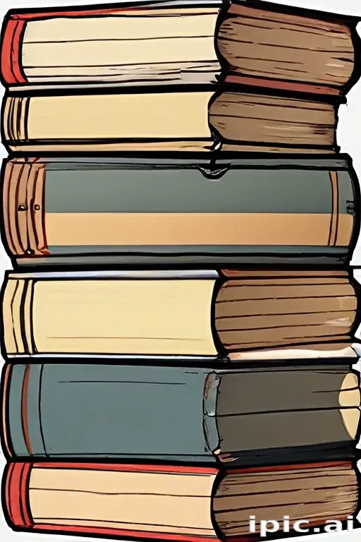 bookstack clipart
