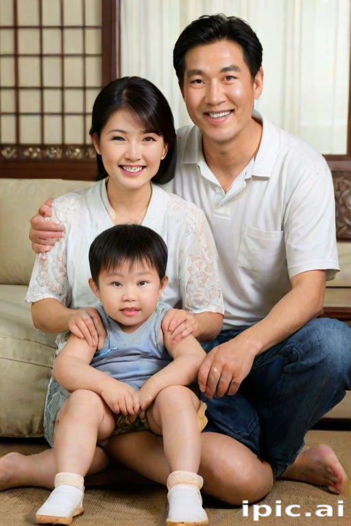 free use asian family