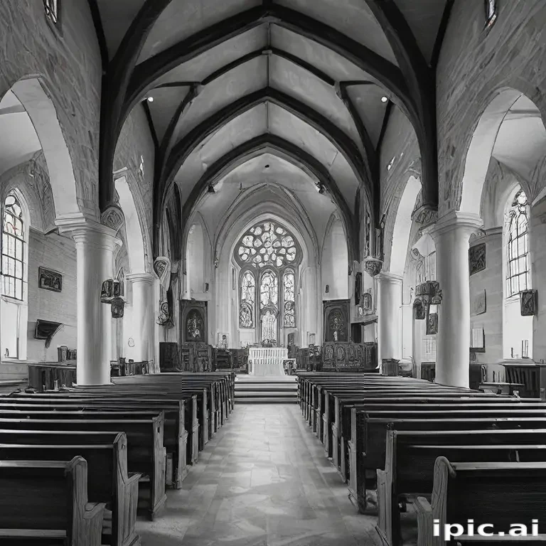 church drawing
