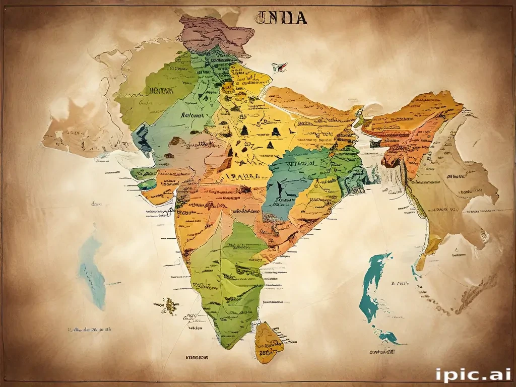 india map