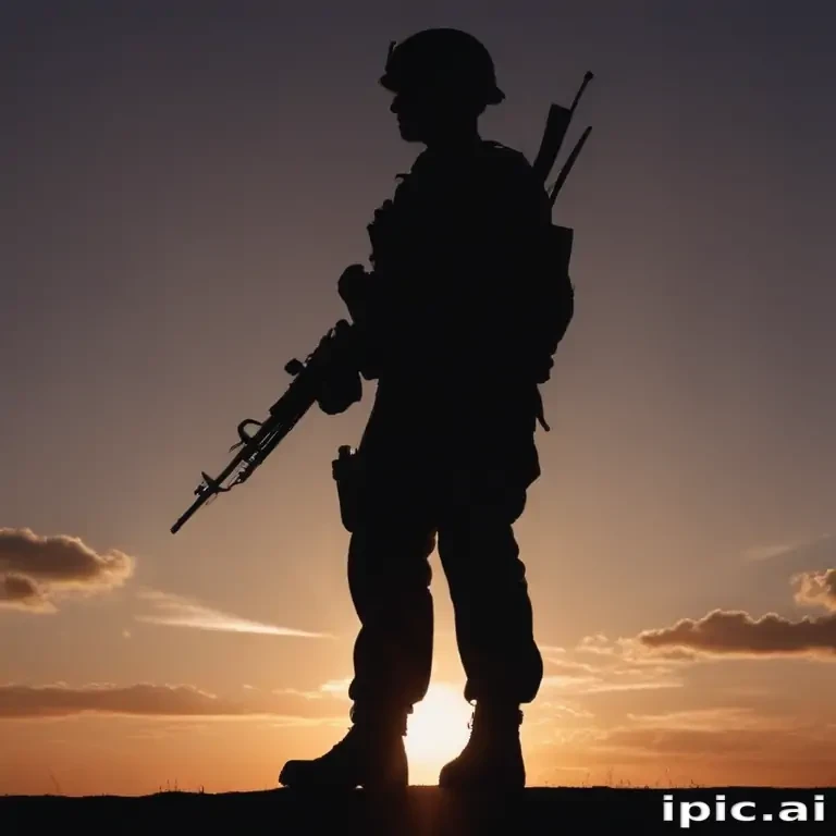 soldier silhouette png