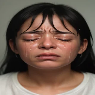picture of someone crying