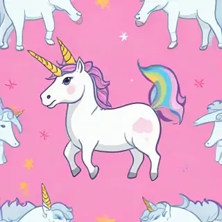 unicorn cartoon