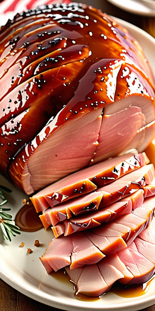 3-ingredient brown sugar ham glaze