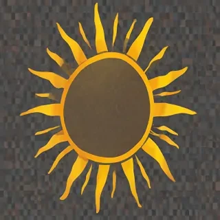 sun clipart transparent background