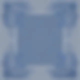 blue border design