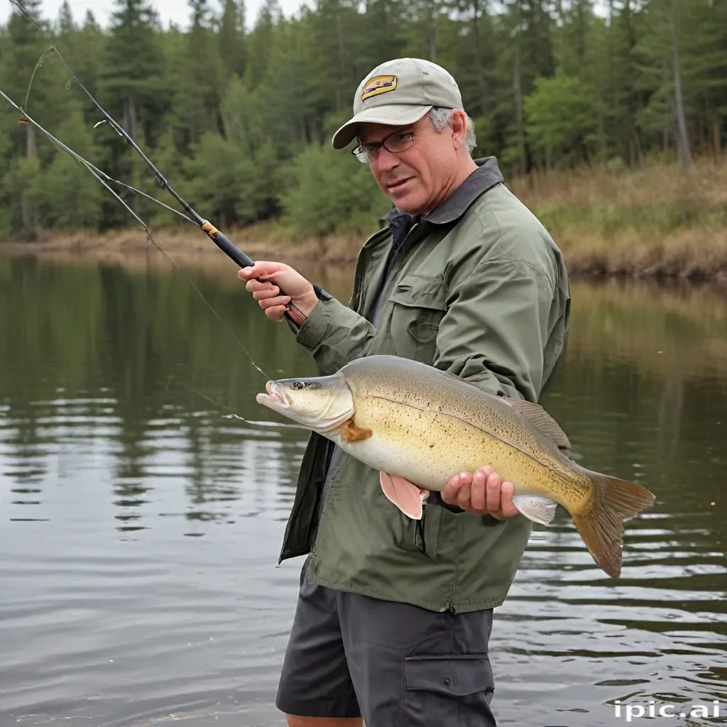 rod in fishing