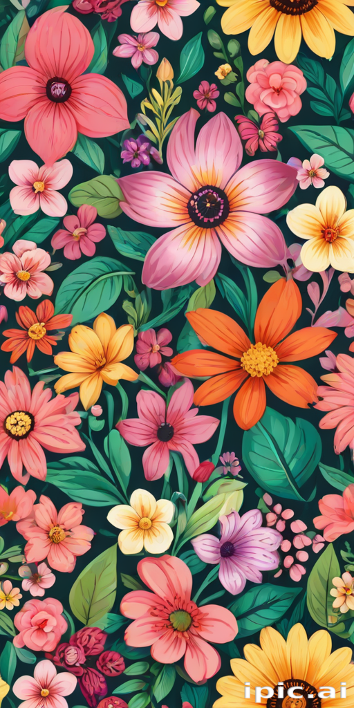 flower cartoon png