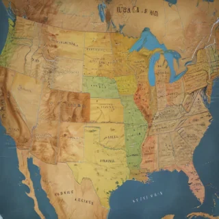 usa map states