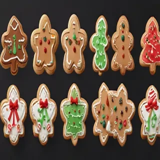 clipart christmas cookies