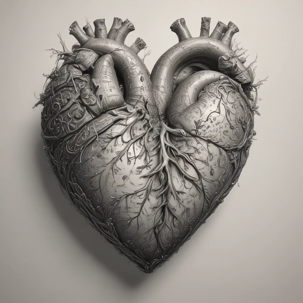 hand drawn heart