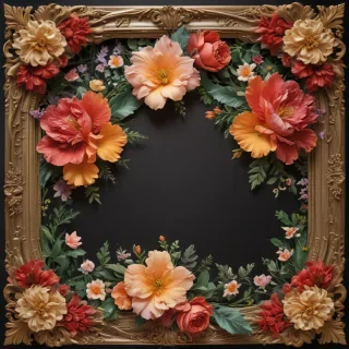 floral frame