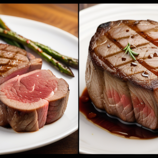 sirloin steak vs filet mignon