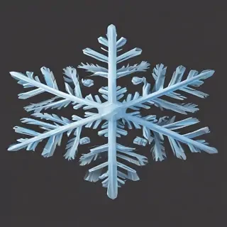 snowflake clipart transparent background