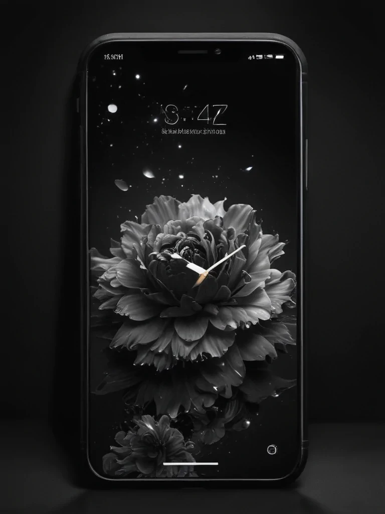 iphone wallpaper aesthetic black