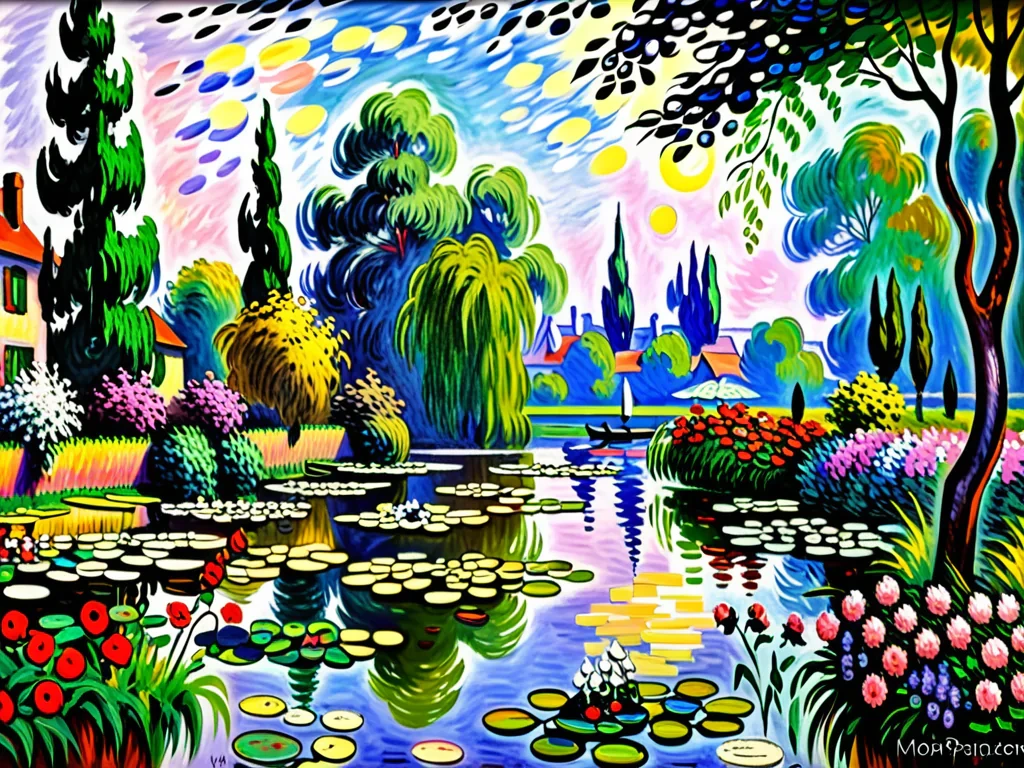 monet paintings wallpaper