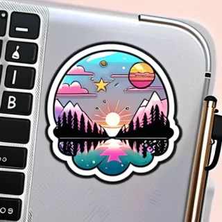 aesthetic transparent stickers