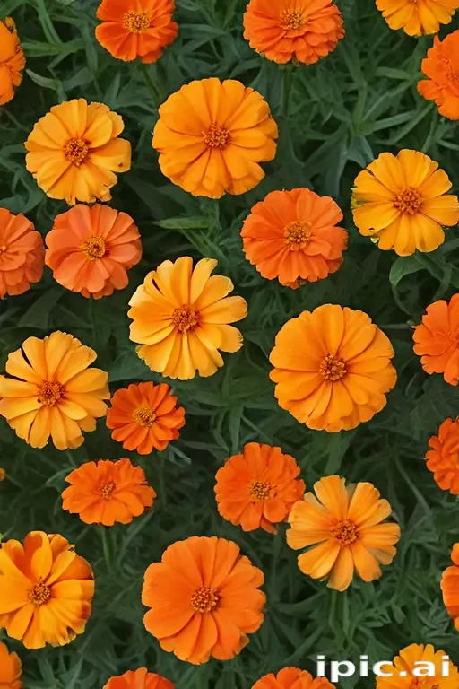marigolds transparent